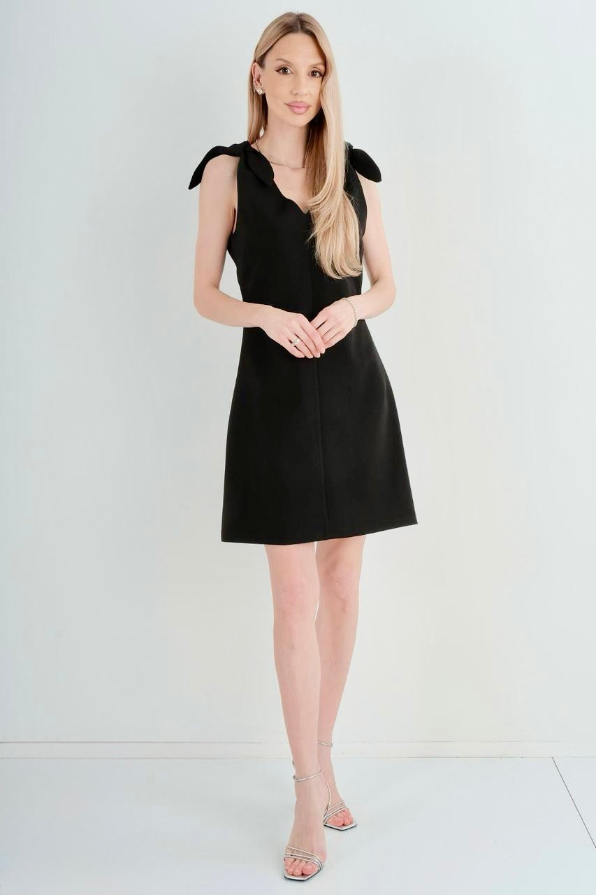 The Shoulder Bow Dress