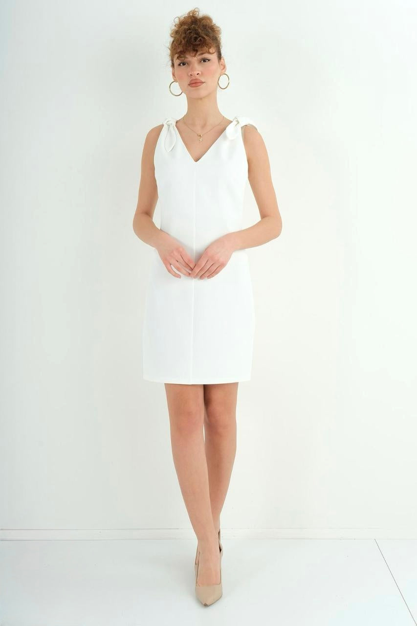 The Shoulder Bow Dress