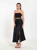 The Silk Lace Long Skirt