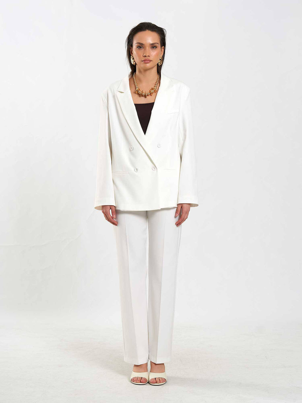 The Classic White Suit