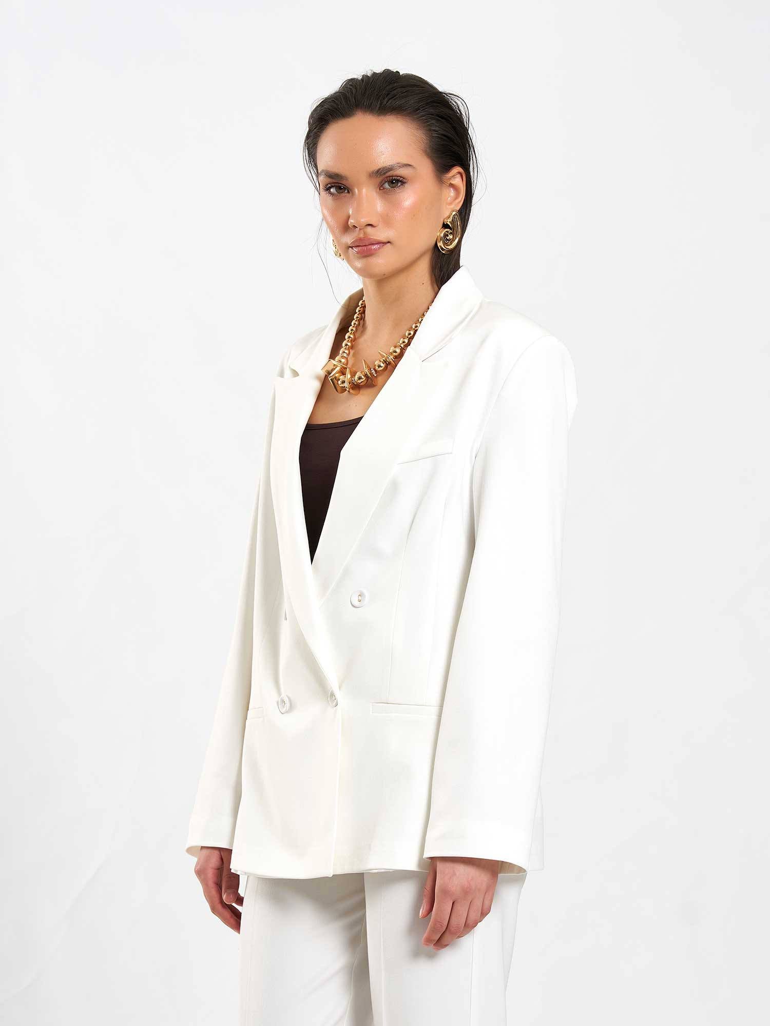 The Classic White Suit