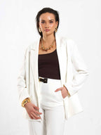 The Classic White Suit