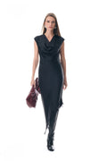 Lace Satin Dress