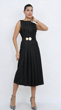 Black Midi Dress