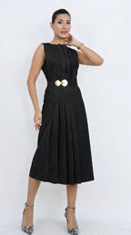 Black Midi Dress