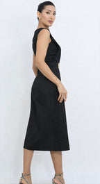 Black Midi Dress